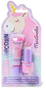 Martinelia Little Unicorn Lip Gloss & Nail Polish Set L-11932