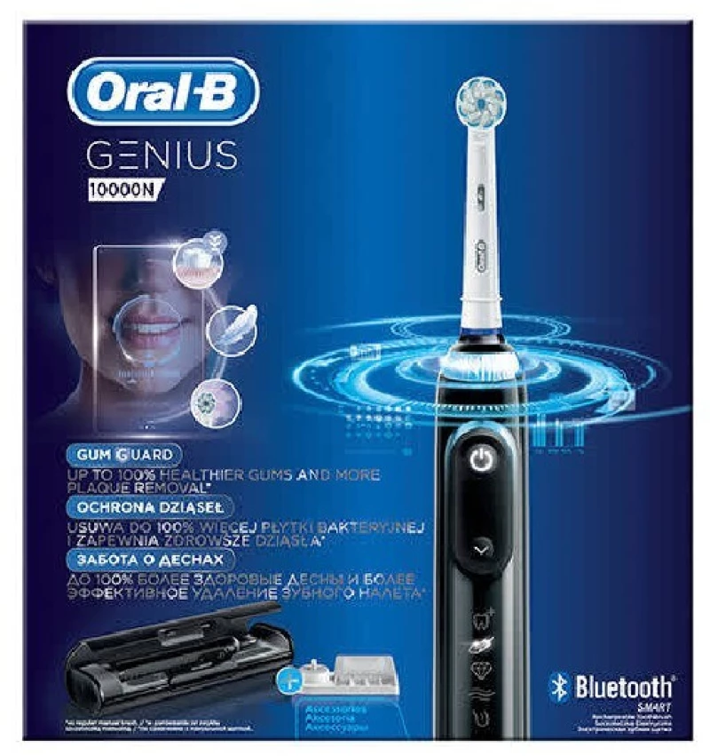ORAL-B Ηλεκτρική Οδοντόβουρτσα Genius 10000N Black