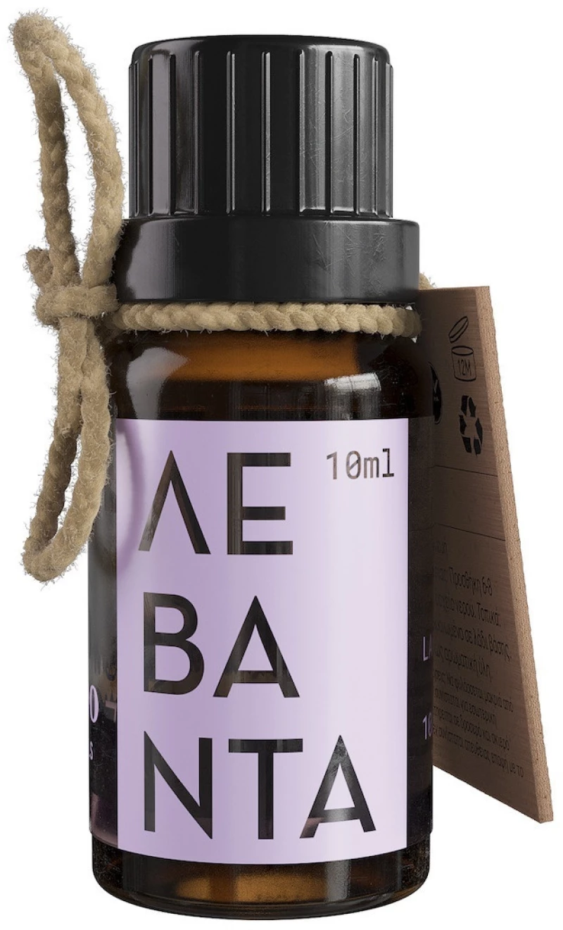 ETHELEO Αιθέριο Έλαιο Λεβάντα Με Σταγονόμετρο 10ml