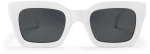 CHPO Anna Unisex Sunglasses White