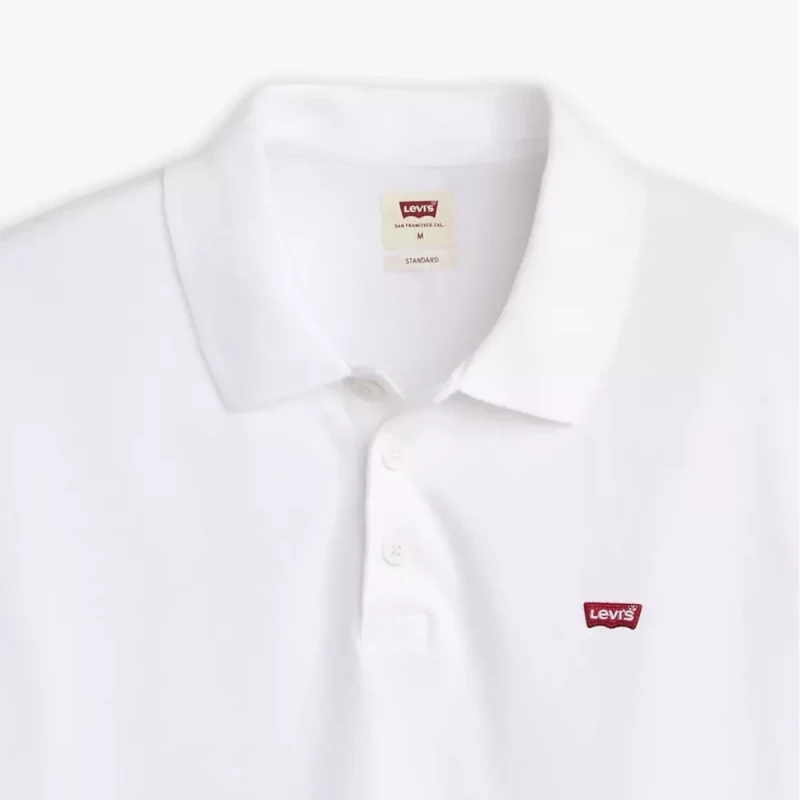 Levi’s® Man Housemark White Polo