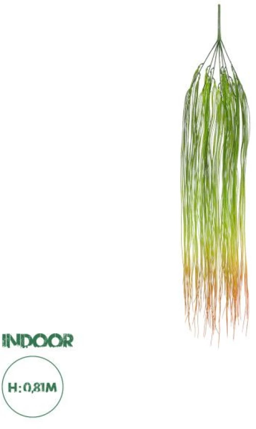 Τεχνητό Διακοσμητικό Κρεμαστό Φυτό Grass Artificial Garden 20815 Globostar 20815