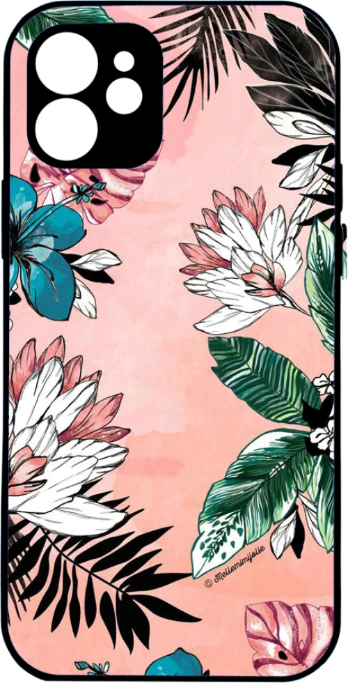 flowers on pink background Samsung Galaxy A14 4G / 5G