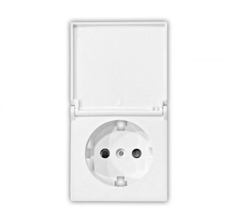 Πλακίδιο Πρίζας Σούκο Καπάκι ΙΡ20 Lumen 15-0700 Λευκό