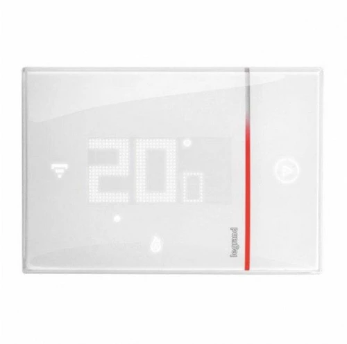 Smarther Χωνευτός Έξυπνος Θερμοστάτης WIFI Legrand 049038 Λευκό
