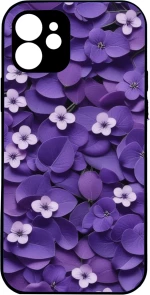 Purple Flowers Redmi-9c