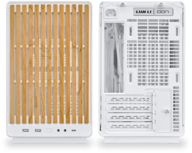Lian Li DAN Case A3 Wood White - M-ATX All Mesh Steel-Fabric PC Case from Daniel Hansen