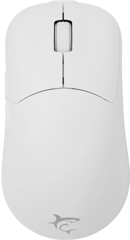 WHITE SHARK GAMING MOUSE CORDLESS OPTICAL AERO WGM-5015 5000DPI-10000DPI VIA SOFTWARE WHITE