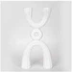 Κηροπήγιο Πολυρεζίν Λευκό 17x5.5x32.5cm 752-26014 Estheti 752-26014 Λευκό
