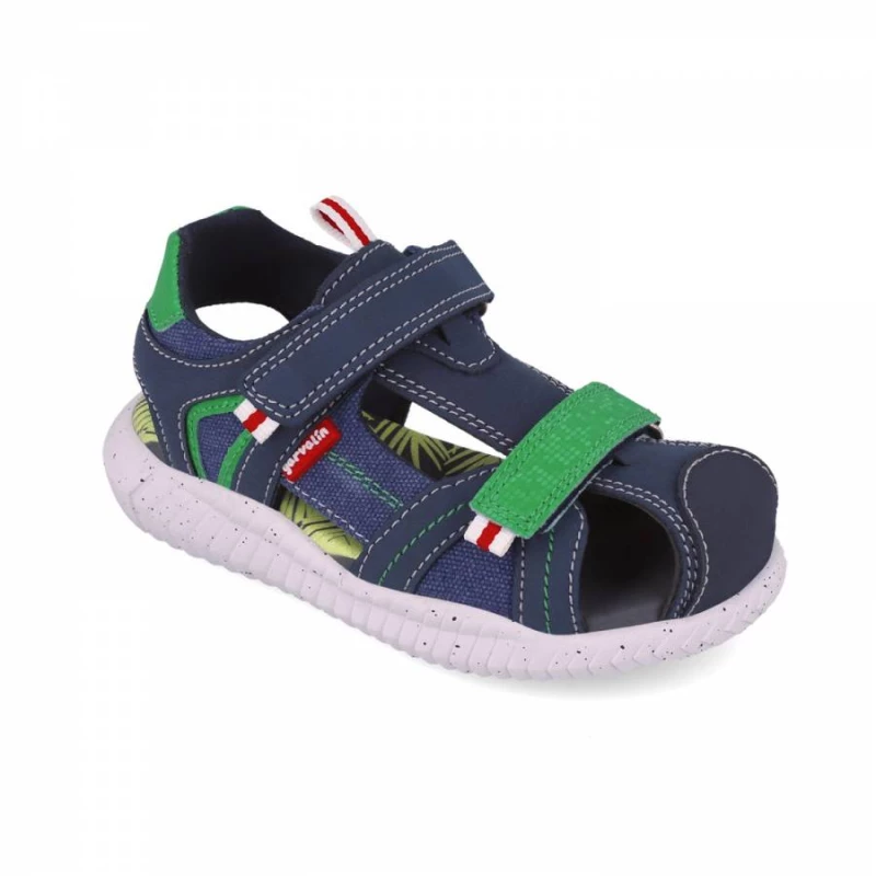 GARVALIN SANDALIA URBAN 252877-A0891 AZUL MARINO