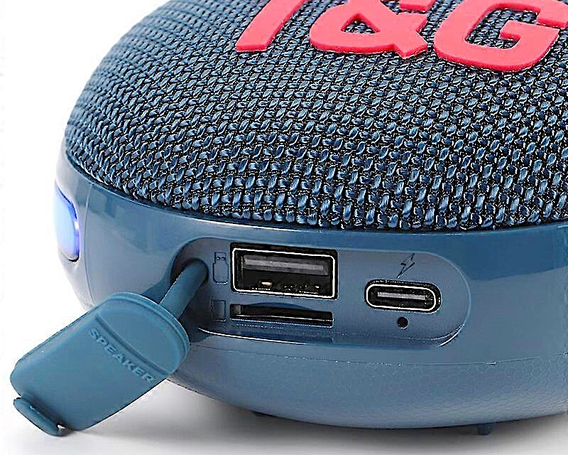 T+G TG447 Mini Portable Outdoor Sports Bluetooth Speaker (Μπλε)