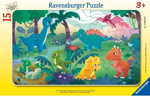 RAVENSBURGER PUZZLE  ΚΑΡΤΕΛΑ15 ΤΕΜ.ΔΕΙΝΟΣΑΥΡΟΣ- 12000856