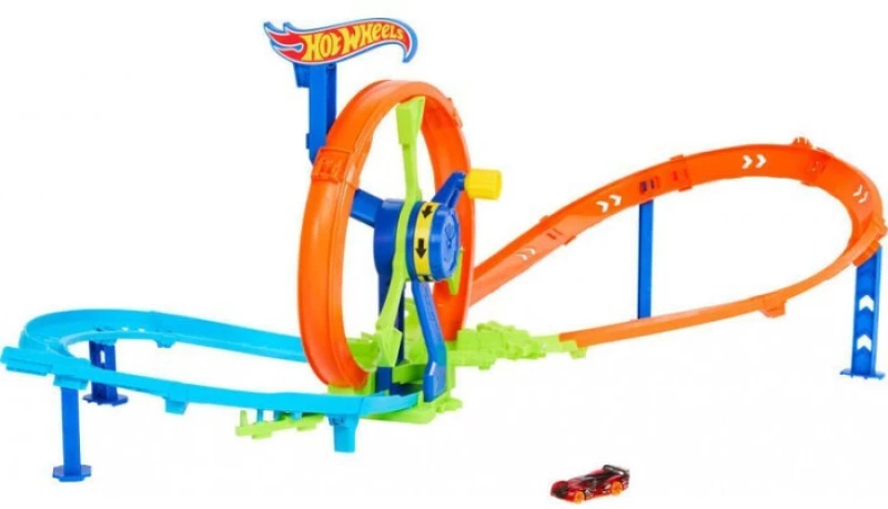 ΠΑΙΝΙΔΟΛΑΜΠΑΔΑ HOT WHEELS - RAPID LAUNCH & LOOP ΠΙΣΤΑ ΓΡΗΓΟΡΗΣ ΕΚΚΙΝΗΣΗΣ ΜΕ ΛΟΥΠ - JBX65- JBX65