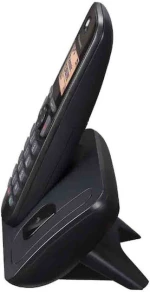 Panasonic KX-TGC250 Ασύρματο Τηλέφωνο με Ελληνικό Μενού Μαύρο