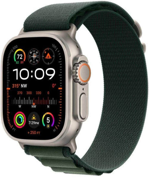 Λουράκι Nylon Alpine Loop Apple Watch 42/44/45/49mm Military Green
