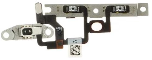 Καλωδιοταινία με Πλήκτρα Έντασης iPhone 15 Volume Button Flex Cable (with Metal Bracket)