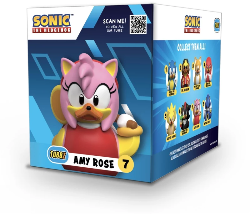 Numskull - Sonic Tubbz BOXED Amy Rose / Fan Shop and Merchandise