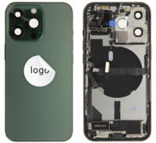 For iPhone/iPad (AP13P0024GRNPSP-B) Rear Cover (Pulled B) incl. small parts - Alpine Green, For iPhone 13 Pro