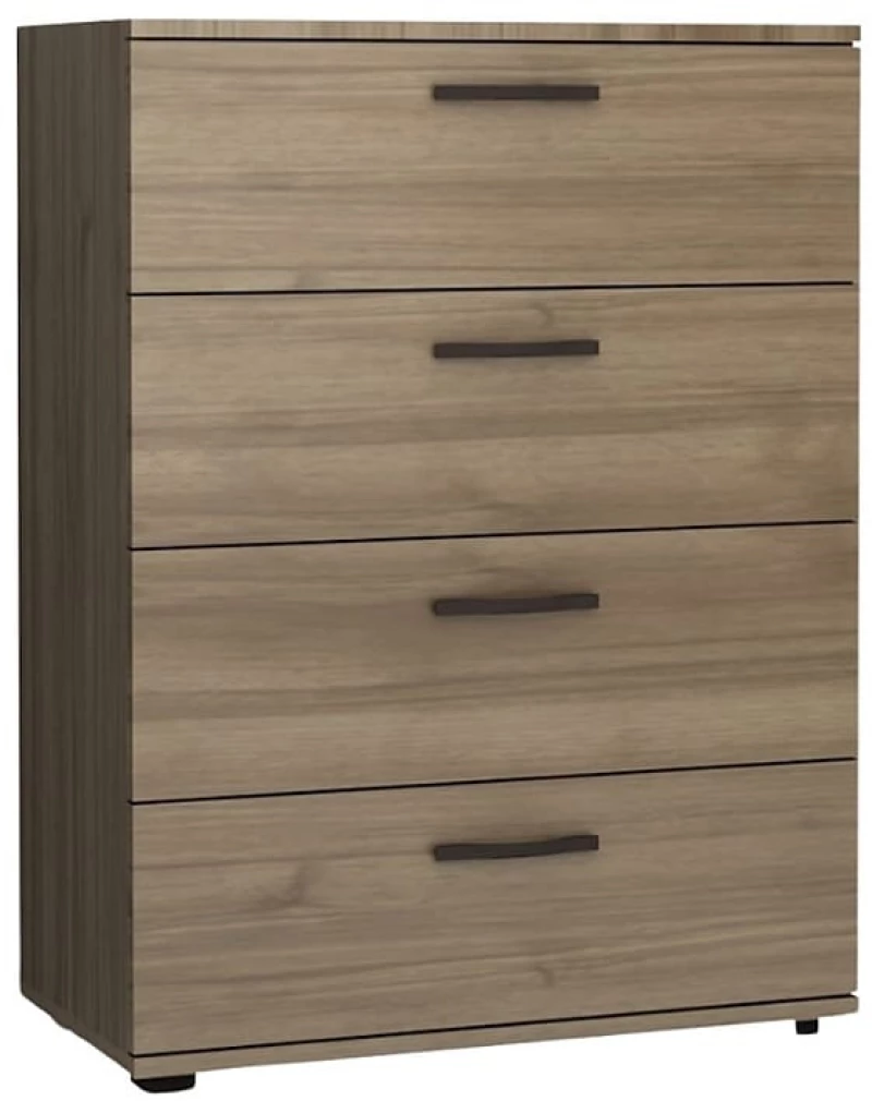 Συρταριέρα Velika Megapap χρώμα καρυδί 73x44x96εκ.
