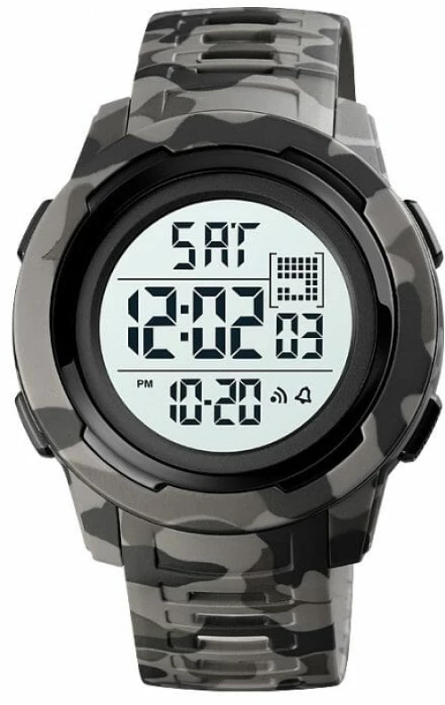 Ψηφιακό ρολόι χειρός – Skmei - 1731 - Army Grey/White