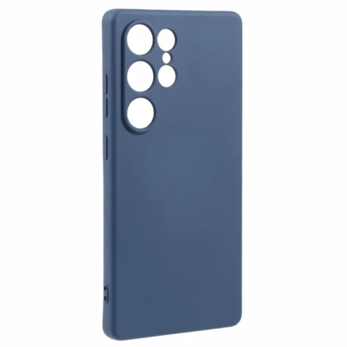 TechWave Soft Silicone case for Samsung Galaxy S25 Ultra navy blue