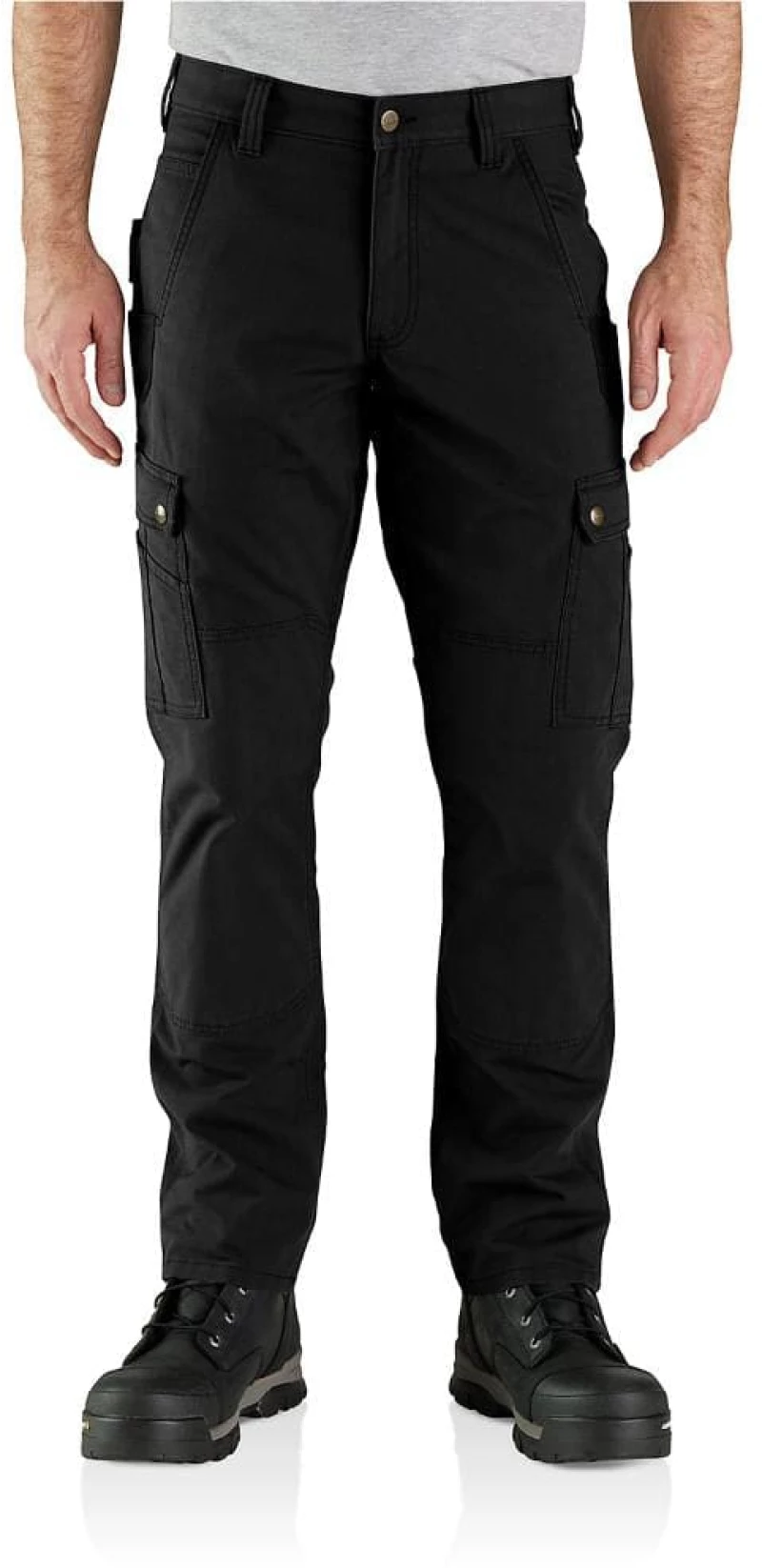 Παντελόνι Εργασίας Relaxed Ripstop Cargo Black Μαύρο Carhartt 105461-N04