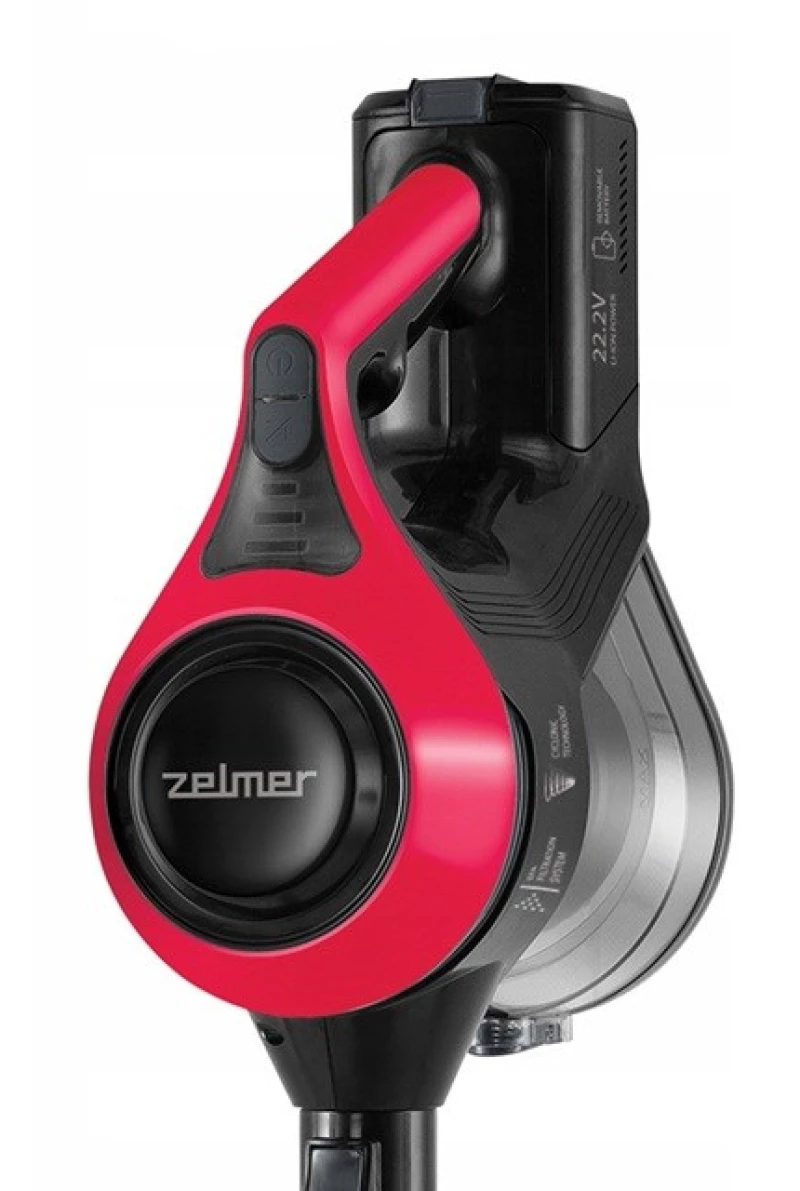 Zelmer ZSVC511DF Piotr Cordless hoover Black, Red