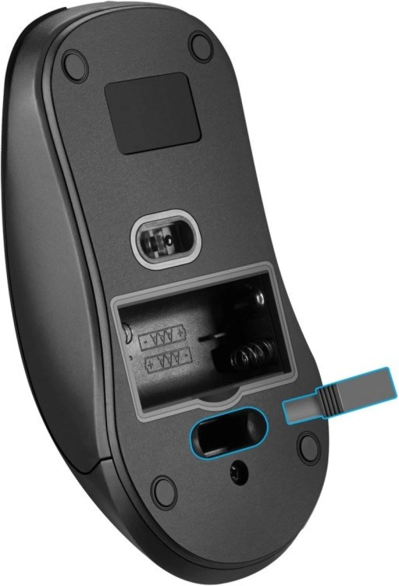 MOUSE DEFENDER NEXUS MS-195 RF SILENT BLACK