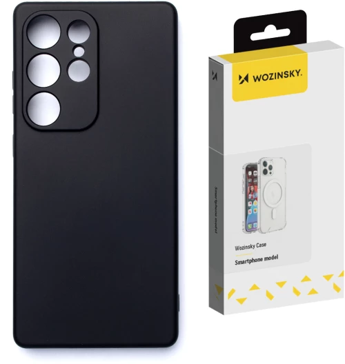 Wozinsky Soft Case for Samsung Galaxy S25 - Black