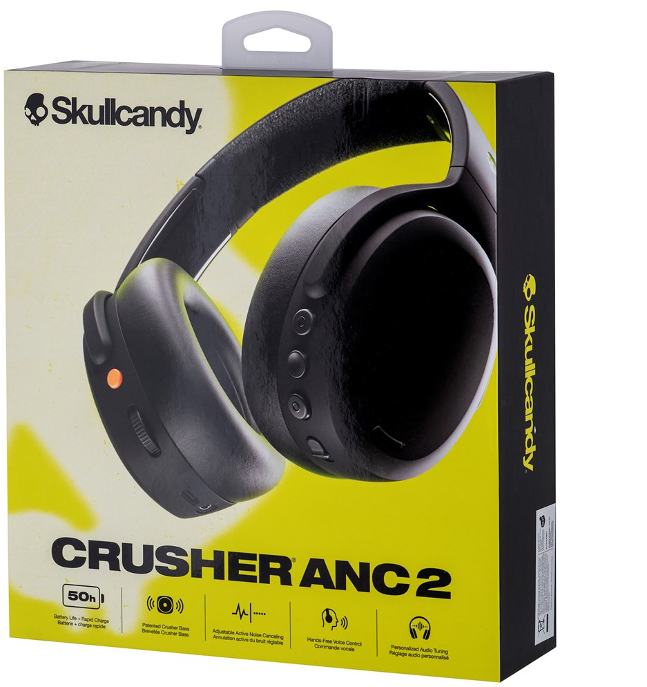 Headphones Skullcandy Crusher ANC 2 Wireless True Black