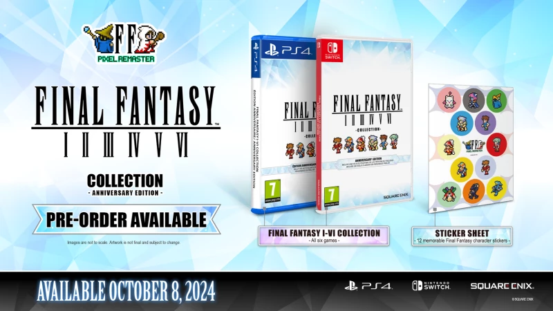 Final Fantasy I-VI - Collection - Anniversary Edition / PlayStation 4