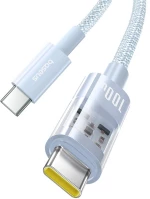 Baseus Gem USB C to USB C fast charging cable 2 m 100 W Blue