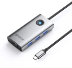 Orico PW11-6P USB-C Hub Docking Station 3x USB-A 3.0 + 1x USB-C 2.0 + 1x HDMI - Gray
