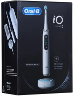 ORAL-B iO Series 10 Stardust White Electric toothbrush + iO Sense charger White
