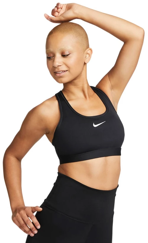 Nike Swoosh Nesium Support Sports Bra black DX6821 010 XS