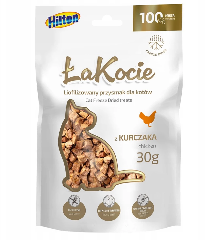 HILTON aKocie Freeze dried chicken - cat treats - 30g