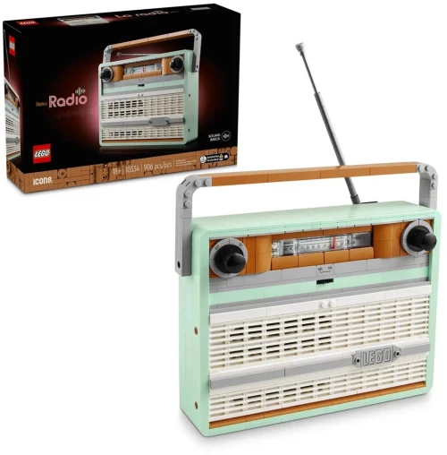 LEGO ICONS 10334 Retro Radio