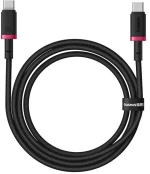 Baseus Dura Type C to Type C 100 W fast charging cable 1 m Black, Red