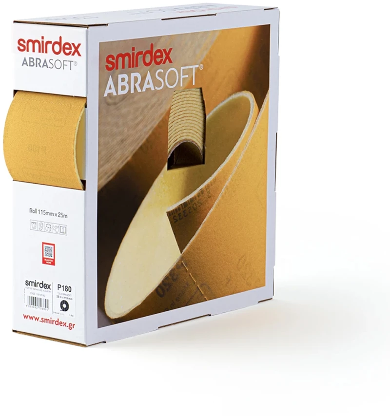 SMIRDEX ΡΟΛΟ ABRASOFT 135SP P320 115*125mm-25m ΡΟΛΟ
