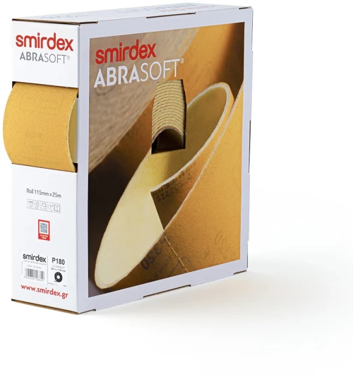 SMIRDEX ΡΟΛΟ ABRASOFT 135SP P320 115*125mm-25m ΡΟΛΟ
