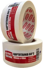 GTC ΧΑΡΤΟΤΑΙΝΙΑ ΛΕΥΚΗ 48mm*40m