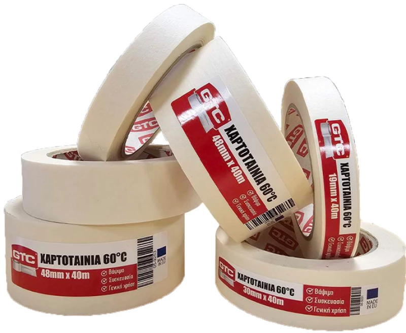 GTC ΧΑΡΤΟΤΑΙΝΙΑ ΛΕΥΚΗ 48mm*40m
