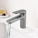 BRUNO μπαταρία νιπτήρα M11570-235C  αναμεικτική  ασημί