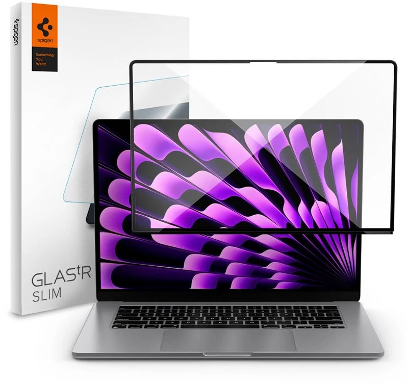 Spigen Glass tR SLIM 1 Pack-MacBook Air 15" M2 2023/M3 2024 (AGL06950)