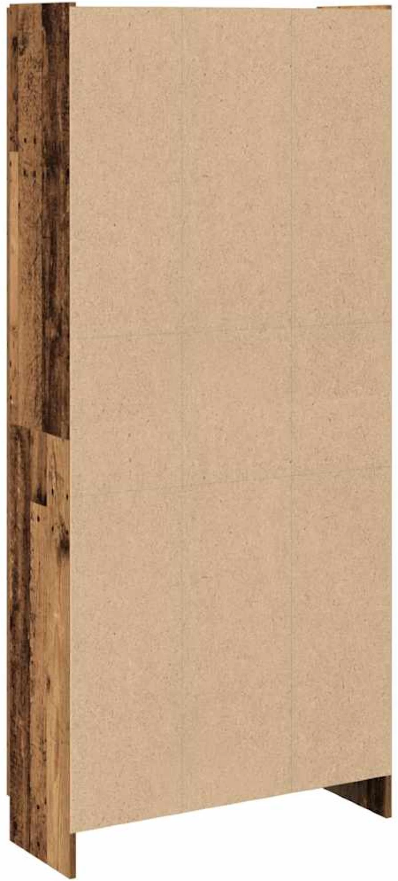 vidaXL Ντουλάπι Όψη Παλαιού Ξύλου 82,5x30,5x185 εκ. Επεξεργασμένο Ξύλο
