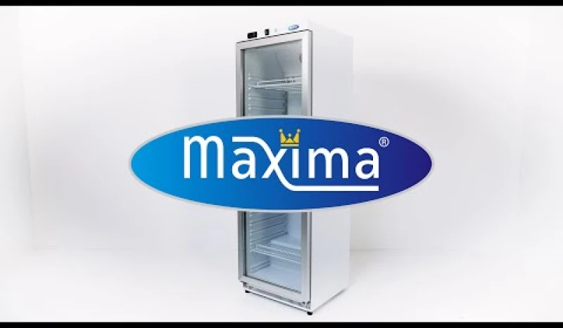 Fridge - 400L - 4 Adjustable Shelves - Stainless Steel