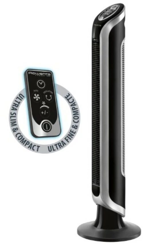 Ανεμιστήρας Δαπέδου Rowenta VU6670F0 180º 43 dB 350 m³/h 40W Μαύρο 40 W