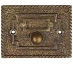 Roline K396 Κουδούνι από Ορείχαλκο Αντικέ 98x73mm