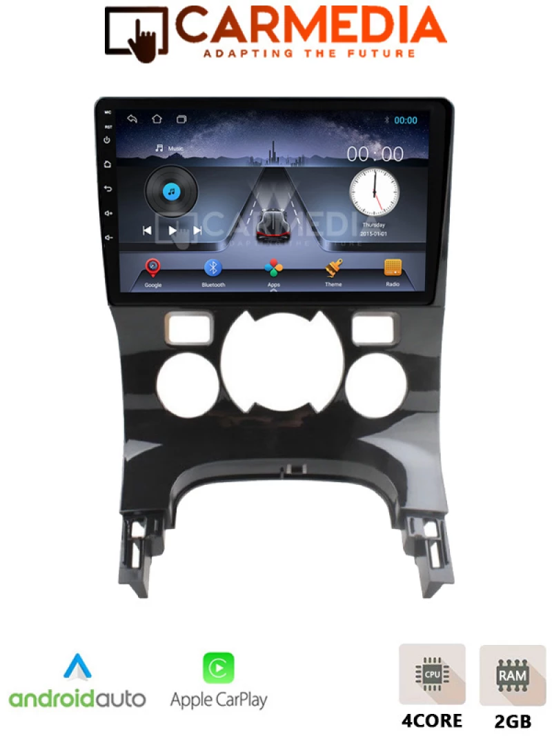 CARMEDIA CM209C-13 TABLET 9'' OEM PEUGEOT 3008 2008-2016 CLIMA