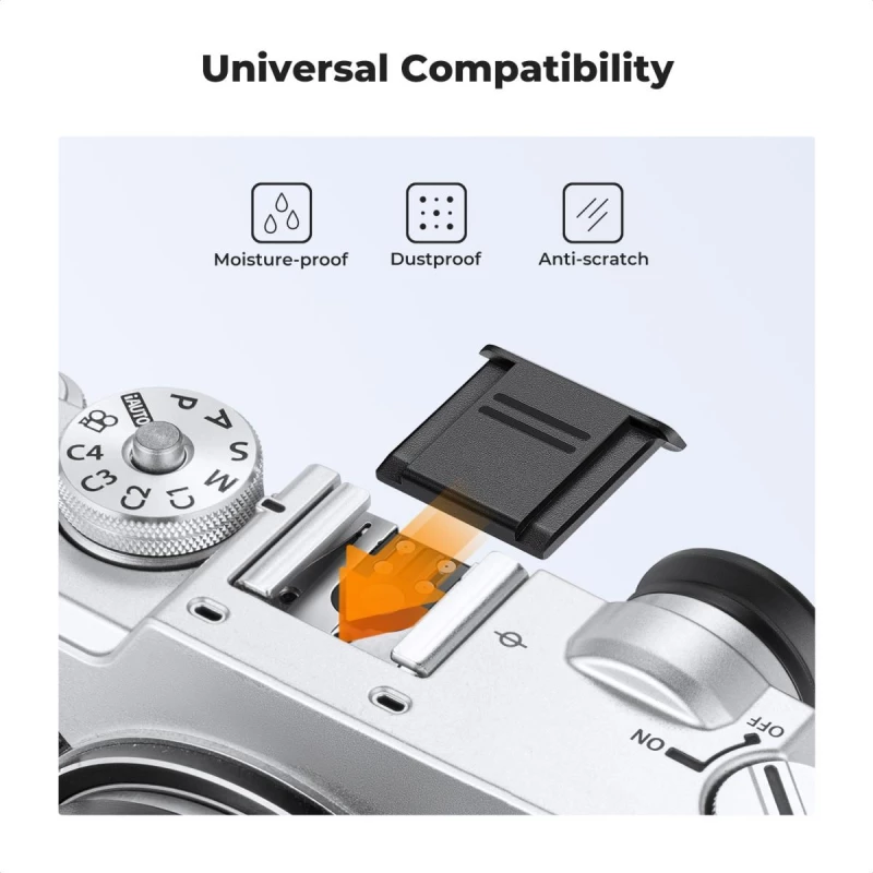 K&F Concept SKU.2229 Body Cap & Rear Lens Cap Kit for Nikon Z-mount